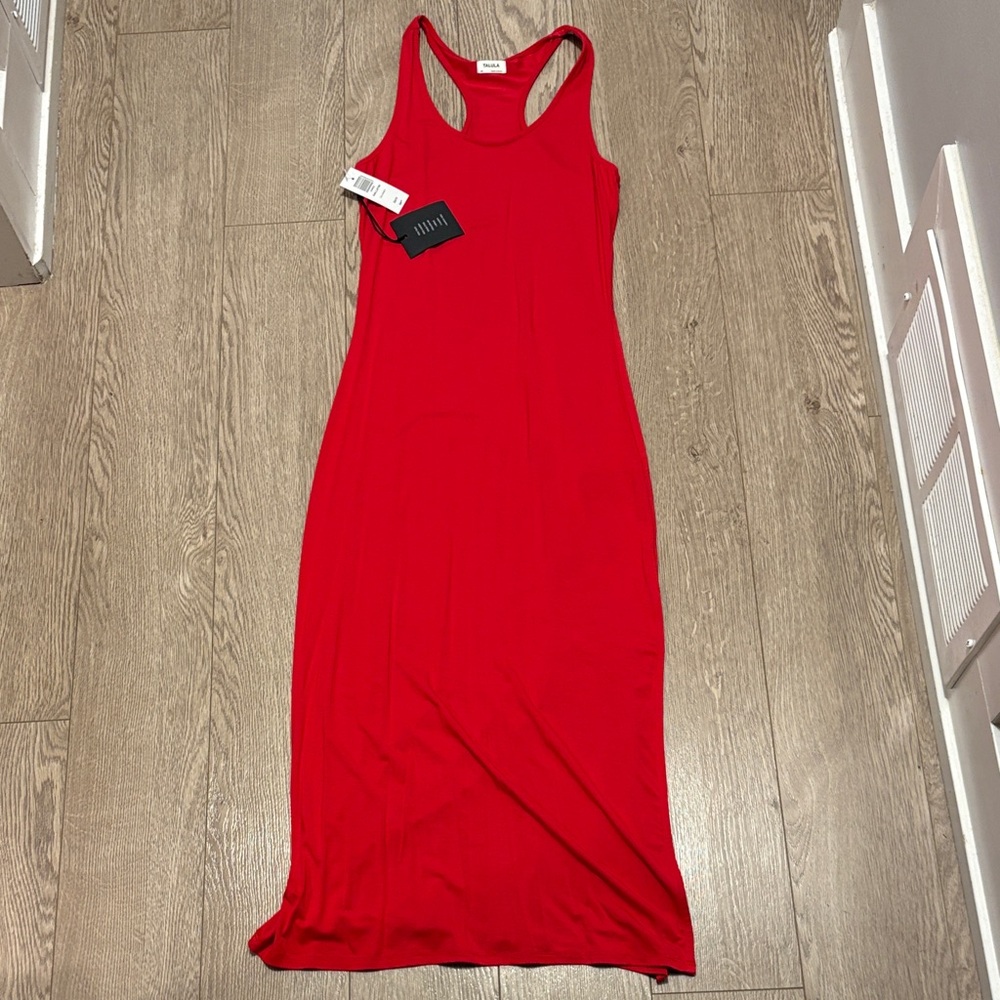 Talula Red Sleeveless Maxi Dress